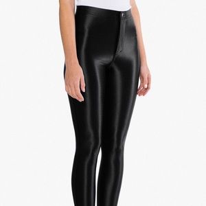 AMERICAN APPAREL BLACK DISCO PANTS 〰️ S